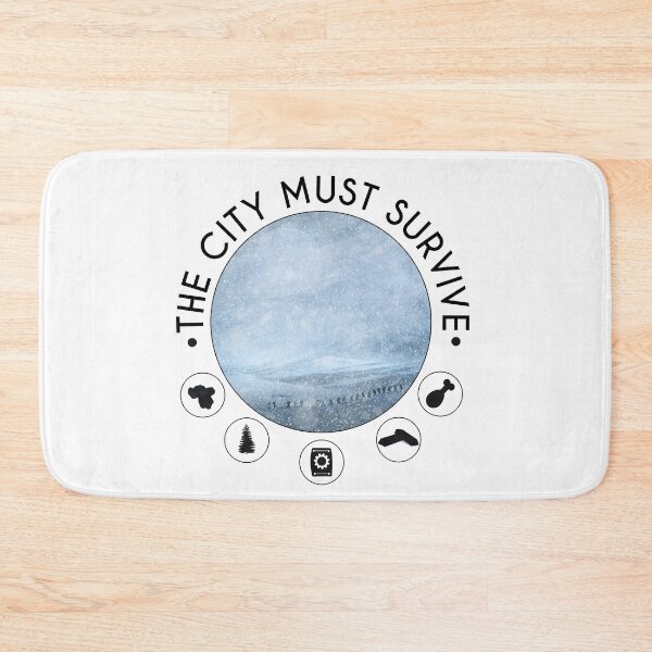 Item preview, The city must survive original frostpunk inspired design designed and sold by sanastyle.