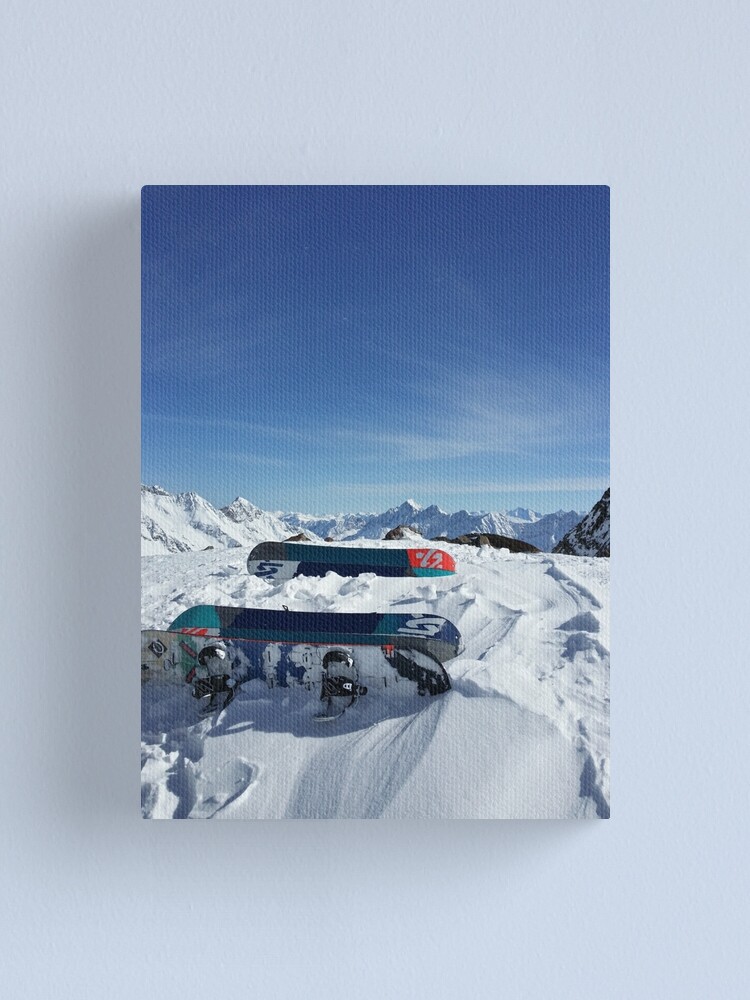 Alternate view of Snowboarding Canvas Print