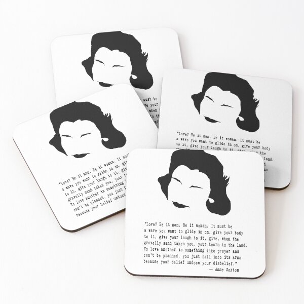 Item preview, Anne Sexton Quote designed and sold by The Dead  Writers Circle.