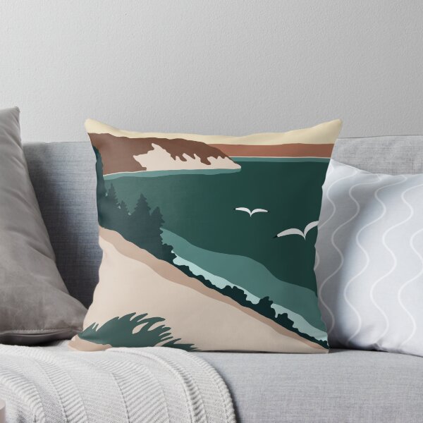 Item preview, Minimalist Sleeping Bear designed and sold by GreatLakesLocal.