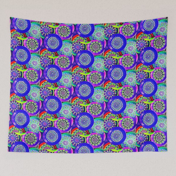 Item preview, Boho Mexican Pottery Colorful Art designed and sold by AZGuzmans.