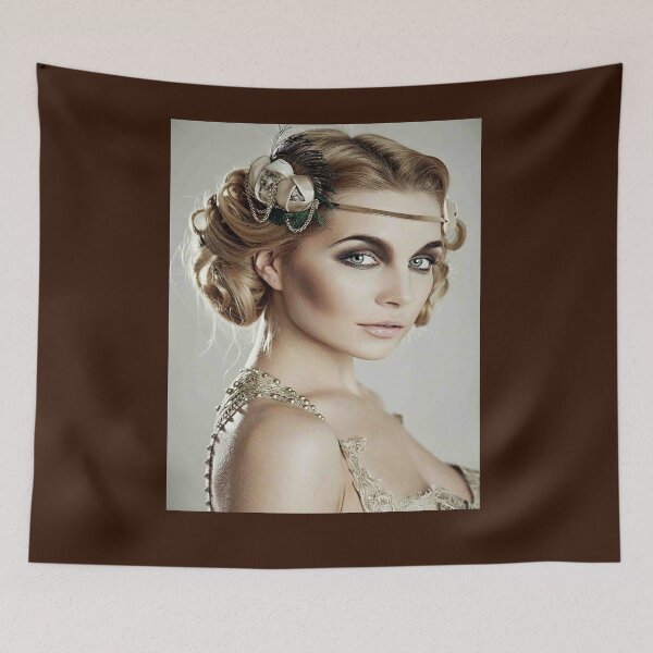 Item preview,  FLAPPER GREAT GATSBY: Vintage 1930 Art Deco Print designed and sold by posterbobs.