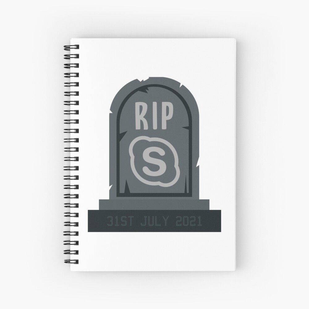Item preview, Spiral Notebook designed and sold by msft-stickers.