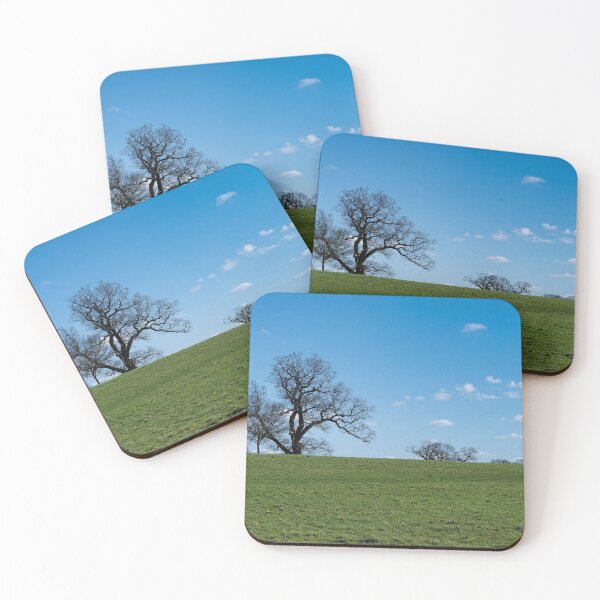 Item preview, Blue sky, white clouds, winter trees and freshness of the new day. designed and sold by santoshputhran.