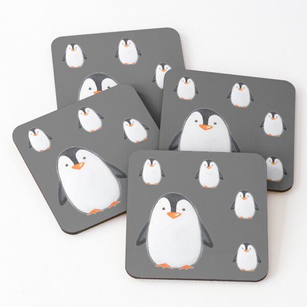 Item preview, Watercolor Penguin Family designed and sold by madtoyman.
