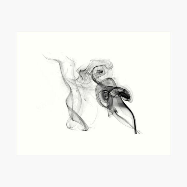 Aperçu de l'œuvre Dancing smoke lady créée et vendue par darkmoda.