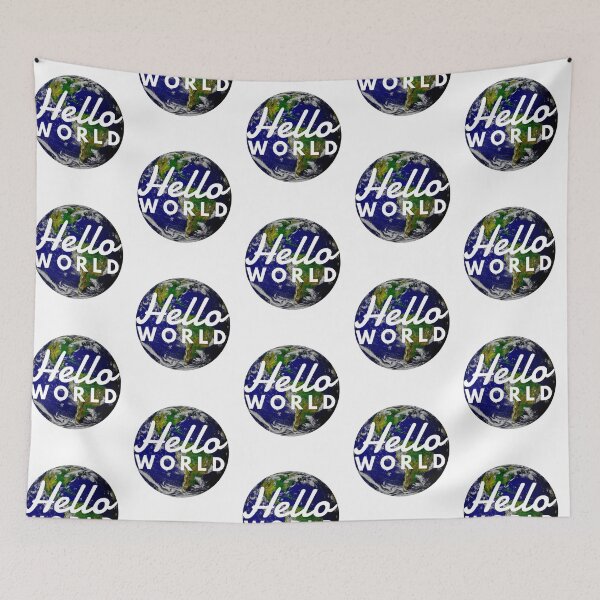 Item preview, Hello World funny saying  designed and sold by KGN  CREATIVITY.
