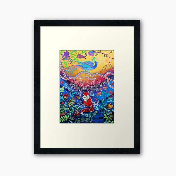 Brian, The Kindly Fox Framed Art Print