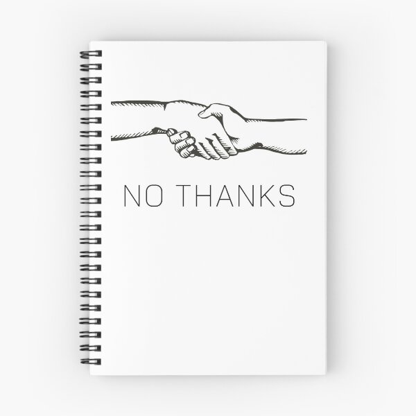 Item preview, No thanks handshake designed and sold by Yurii Novosad.