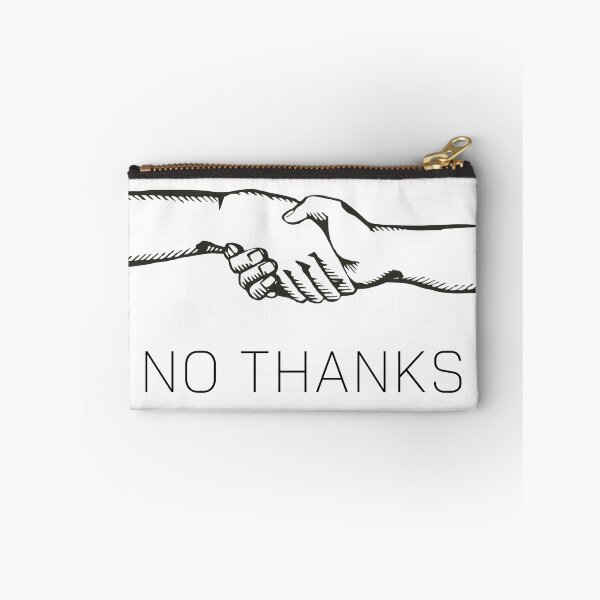 Item preview, No thanks handshake designed and sold by Yurii Novosad.