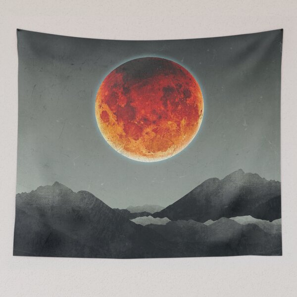 Item preview, Moon and Mountains designed and sold by Dyrk Wyst Redbubble Shop.