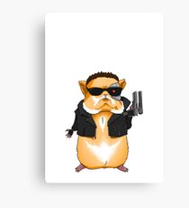 Hamster Terminator Canvas Print