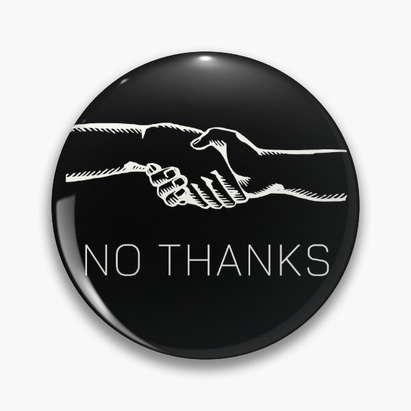 Item preview, No thanks shaking hands designed and sold by Yurii Novosad.