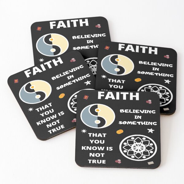 Item preview, Faith believing in something not true, confused, evil, befuddled, hazy designed and sold by jayne0524.