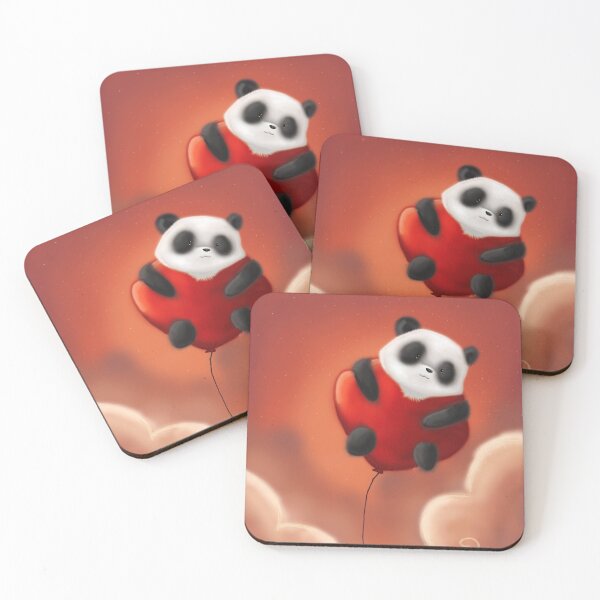 Item preview, Panda heart designed and sold by philippe souvy.