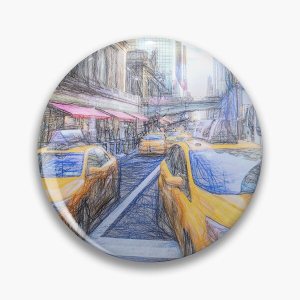 Item preview, New York Street Sketch designed and sold by Londonimages.