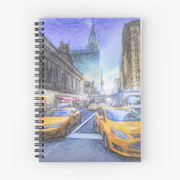 Item preview, New York Street Sketch designed and sold by Londonimages.