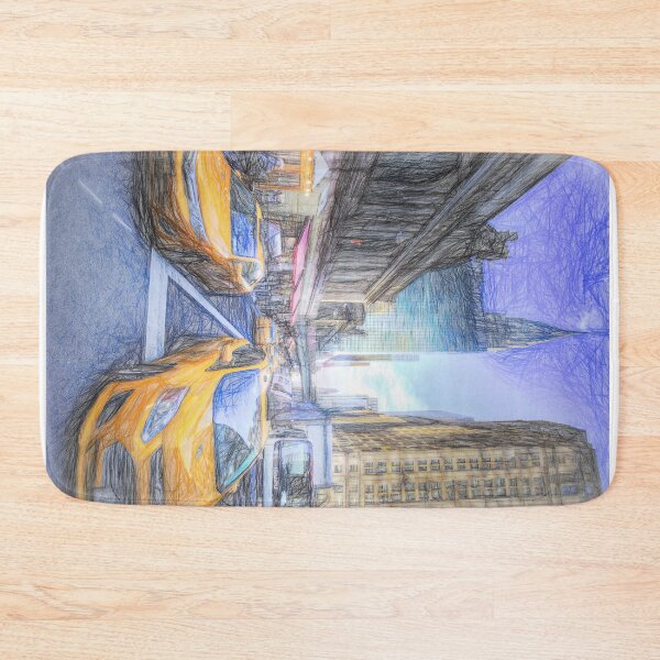 Item preview, New York Street Sketch designed and sold by Londonimages.