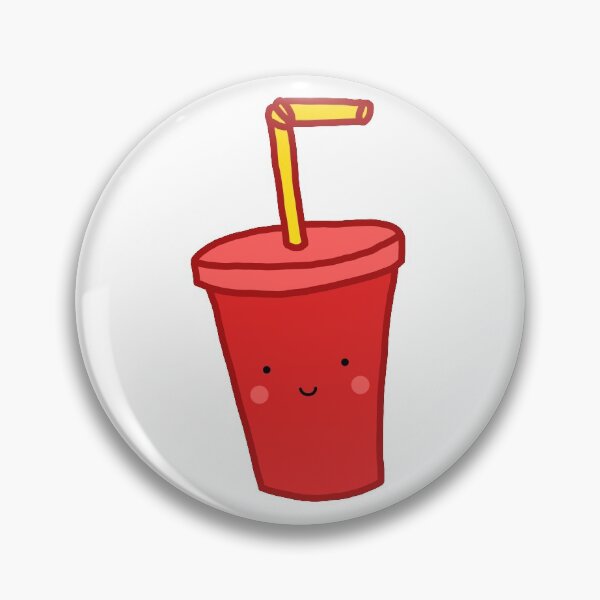 Item preview, Kawaii Drink (red) designed and sold by Design Minds Boutique.