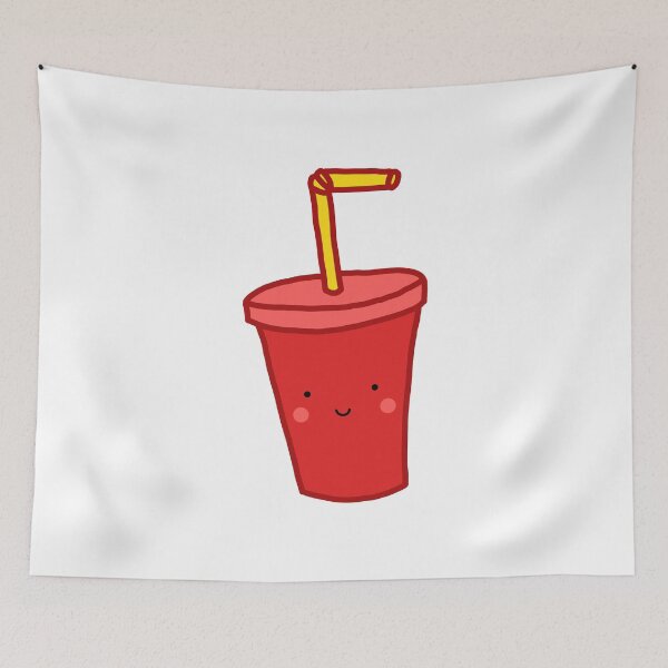 Item preview, Kawaii Drink (red) designed and sold by Design Minds Boutique.