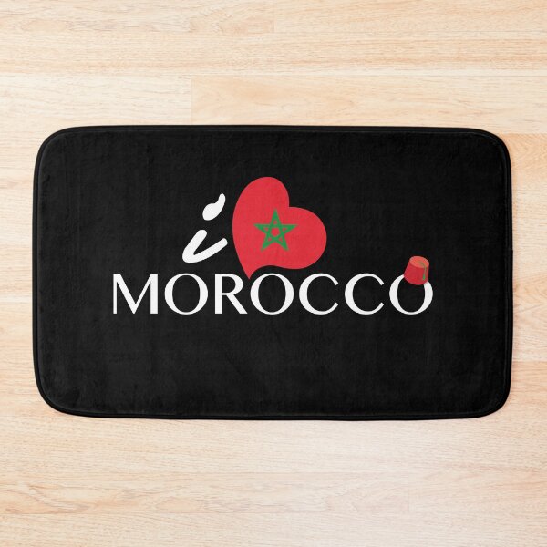 Item preview, I Love Morocco Flag Moroccan Hat Design designed and sold by Lighvision.