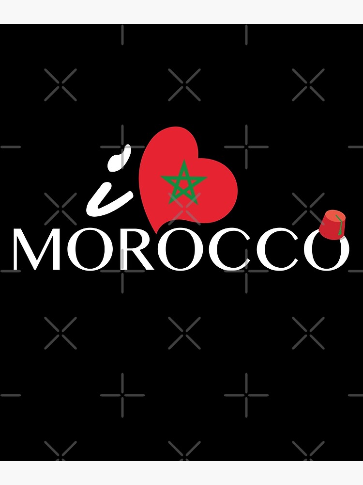 Moroccan Flag, Maroc  Poster for Sale by Lighvision
