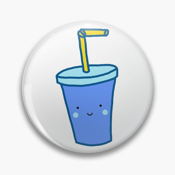 Item preview, Kawaii Drink (blue) designed and sold by Design Minds Boutique.