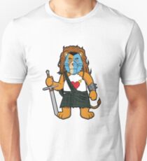 Brave Of Heart Lion Unisex T-Shirt
