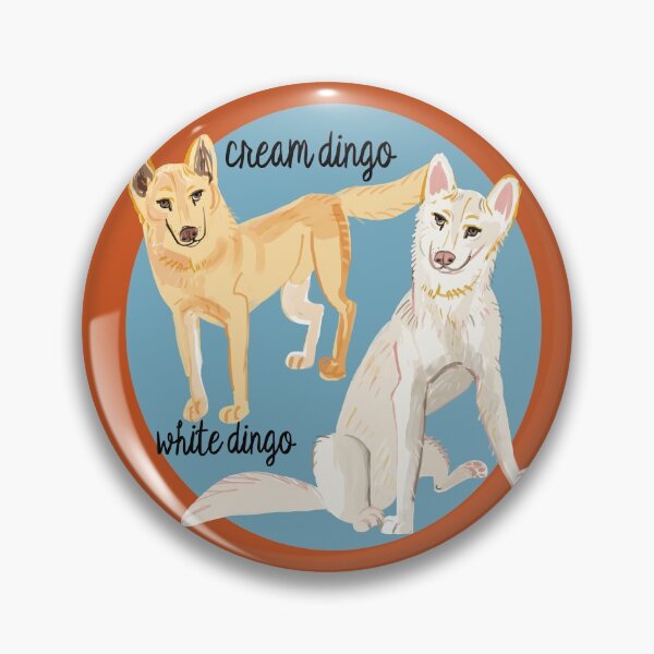 Item preview, White and cream dingoes designed and sold by belettelepink.
