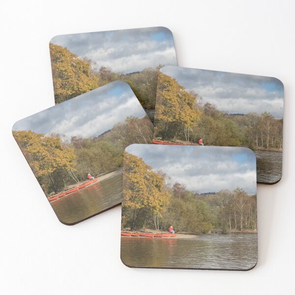 Item preview, Orange boats at Coniston Water designed and sold by Judi Lion.