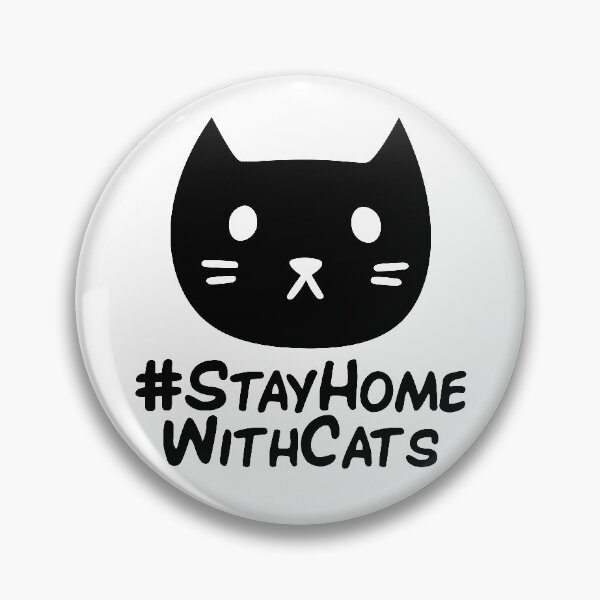 Item preview, Stay Home With Cats designed and sold by beardsandcats.