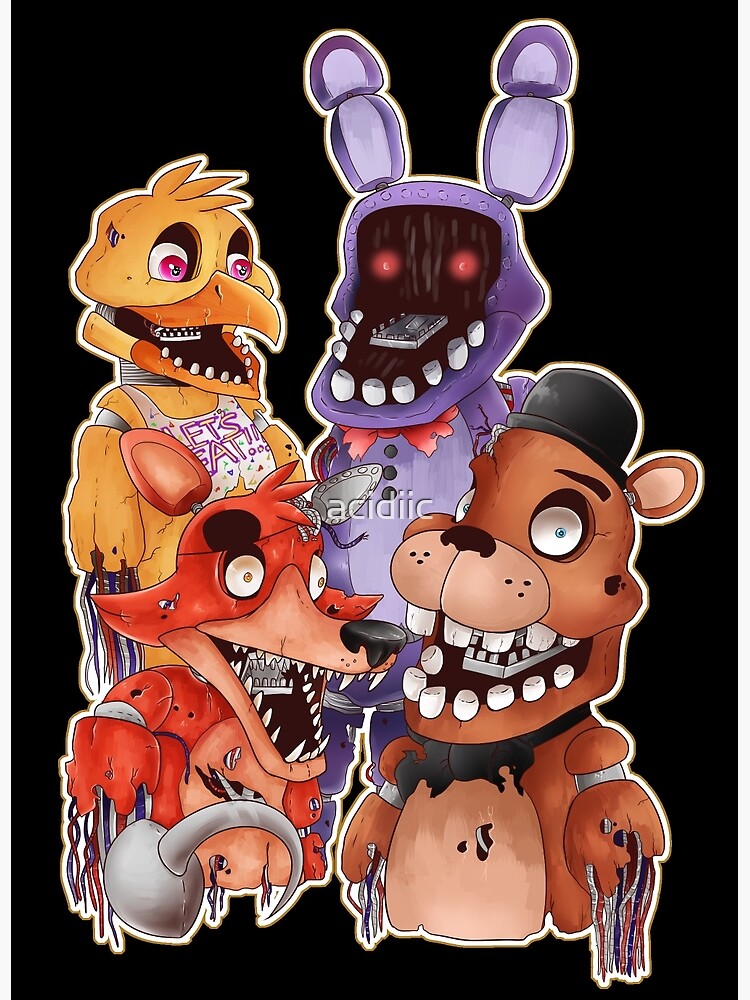 Five Nights at Freddy's 4- Nightmare Freddy by Acidiic on DeviantArt