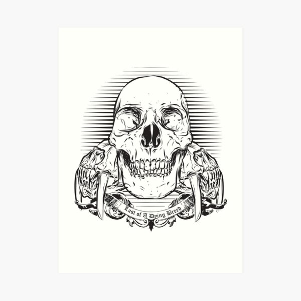 Last of a Dying Breed Art Print