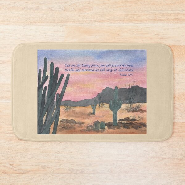 Item preview, No Fear- Psalm 32:7 designed and sold by Diane Hall Watercolors.