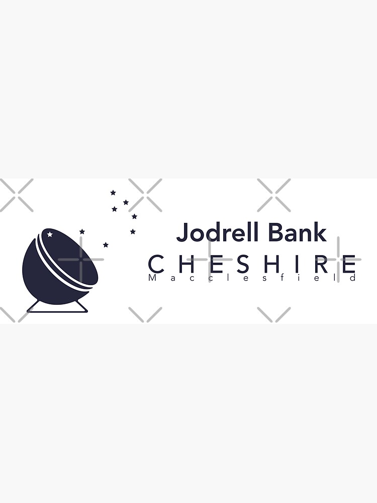 "JODRELL BANK, MACCLESFIELD, CHESHIRE" Sticker by axelle1410 Redbubble