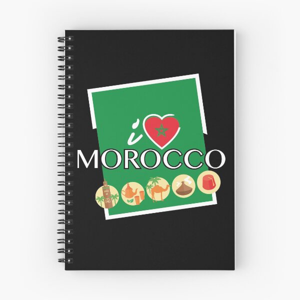 Artikelvorschau, Ich liebe Marokko, marokkanische Flagge, Maroc Design entworfen und verkauft von Lighvision.