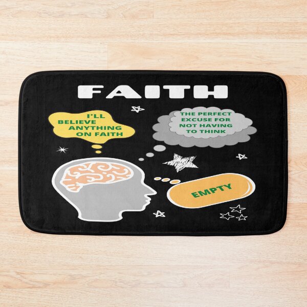 Item preview, Faith a perfect excuse, confused, evil, befuddled, hazy designed and sold by jayne0524.