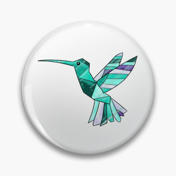 Item preview, Metallic Hummingbird designed and sold by VazMasDesign.