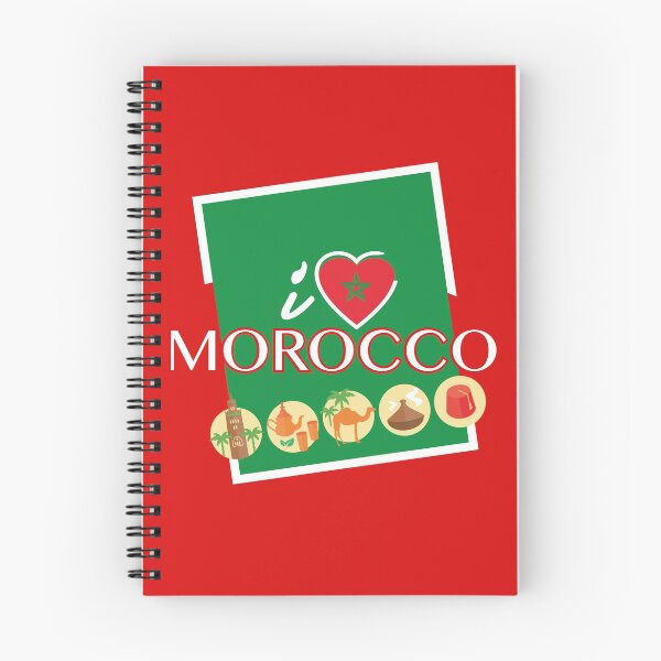 Artikelvorschau, Liebe Marokko, ich liebe Marokko, marokkanische Flagge, Maroc Design entworfen und verkauft von Lighvision.