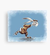 Professor Popple's Skate Canvas Print