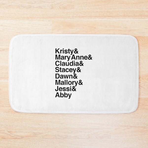 Item preview, Babysitters Club Helvetica Names designed and sold by ijanet.