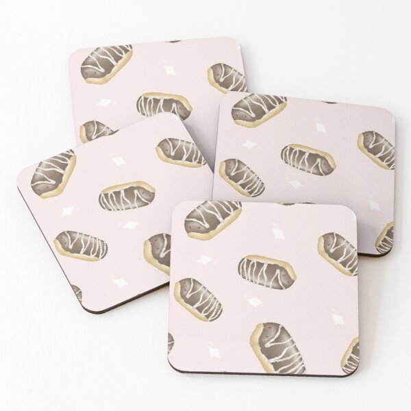 Item preview, Eclair pastry and dessert pattern designed and sold by AliciaBarten.