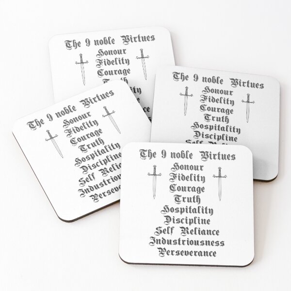 Item preview, The 9 noble virtues designed and sold by GNDesign.