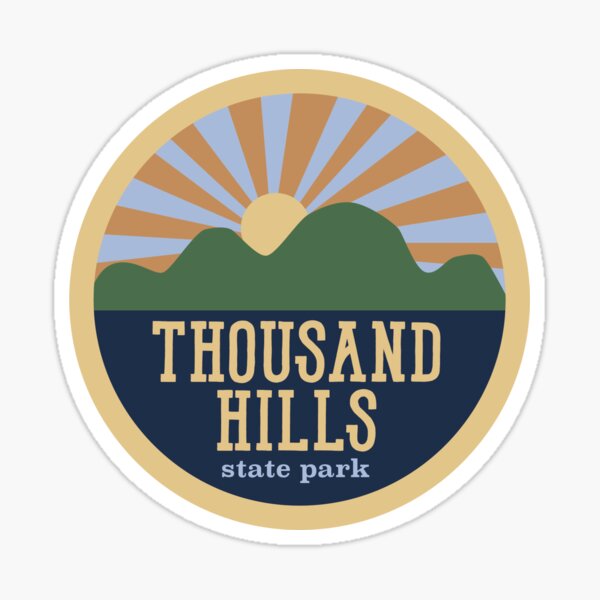 Item preview, Thousand Hills State Park designed and sold by theswagninja.