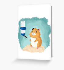 Hamster life Greeting Card