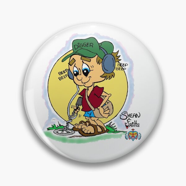 Item preview, Fritts Cartoons, Digger is looking for buried treasures designed and sold by Shean Fritts.