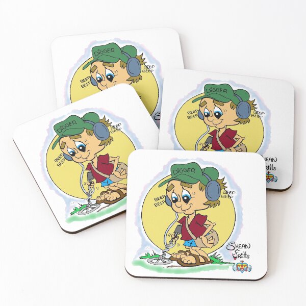 Item preview, Fritts Cartoons, Digger is looking for buried treasures designed and sold by Shean Fritts.