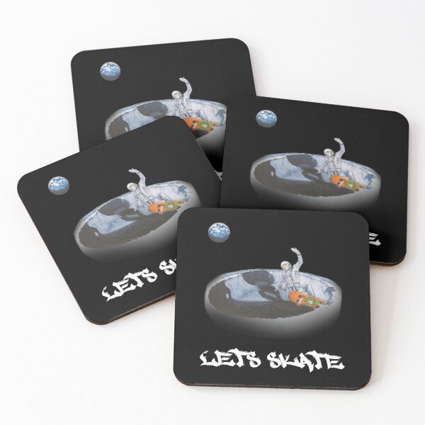 Item preview, Let's skateboard on the moon designed and sold by Nubaex.