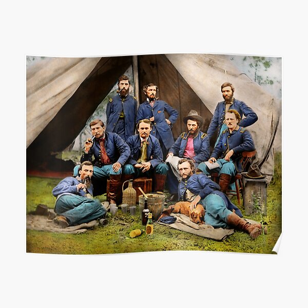 Civil War - The young George Armstrong Custer 1862 Poster