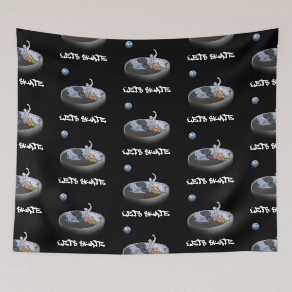 Item preview, Let's skateboard on the moon designed and sold by Nubaex.